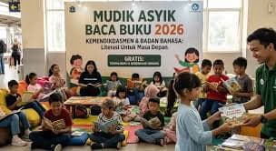 Mendikdasmen Bagikan 24 Ribu Buku Untuk Jaga Literasi Anak Saat Mudik