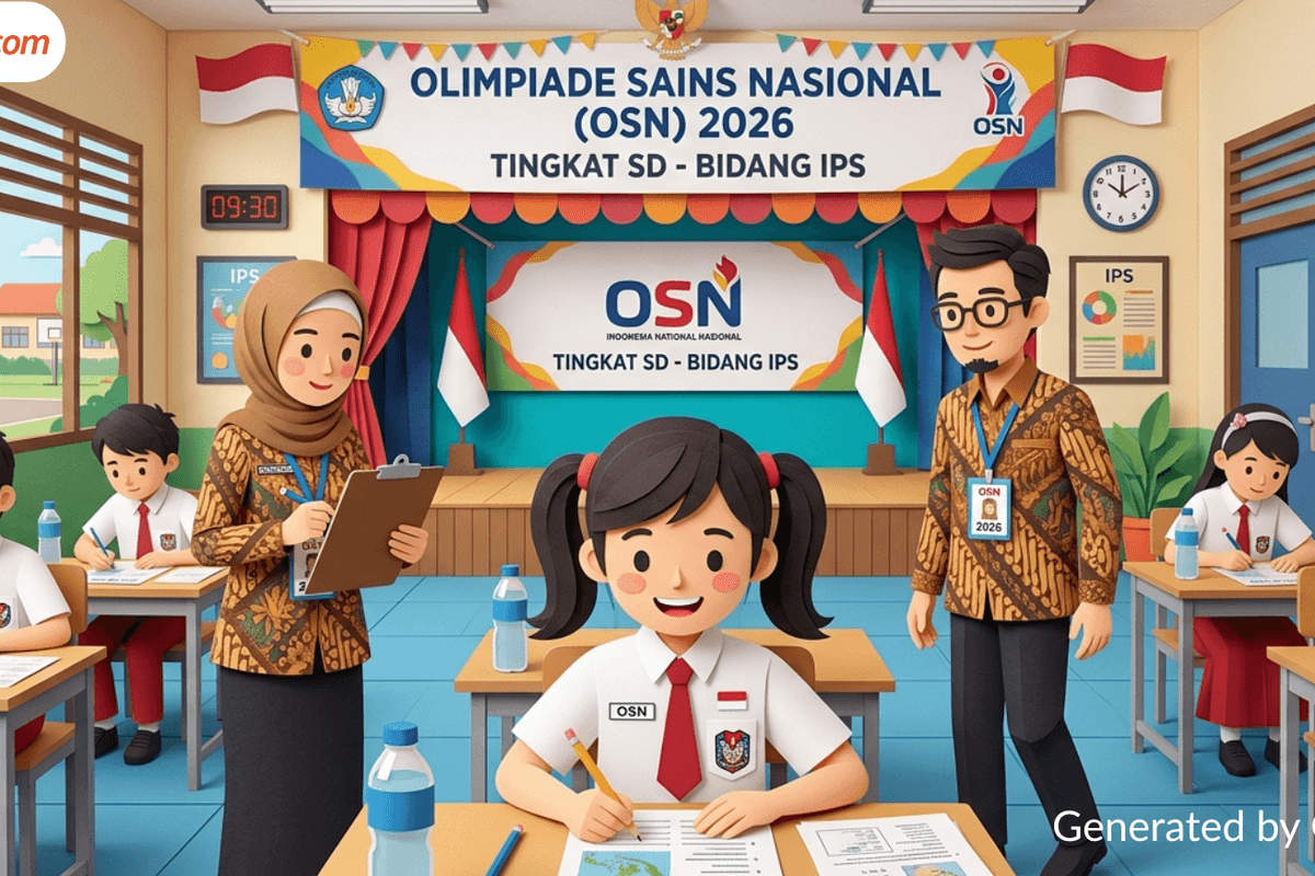 Jadwal dan Materi OSN-K 2026 Resmi Dirilis, Simak Agenda untuk SD, SMP, dan SMA